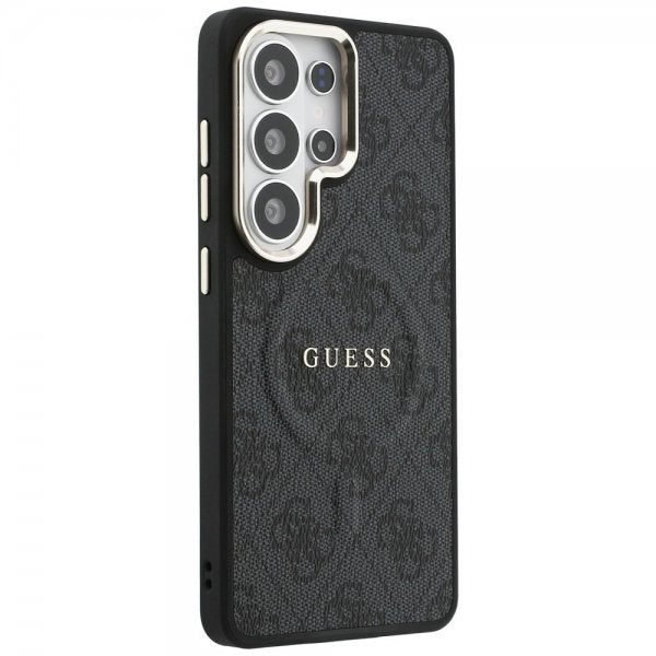 Guess Samsung Galaxy S26 Ultra Deksel 4G Embossed MagSafe Svart