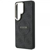 Guess Samsung Galaxy S26 Ultra Deksel 4G Embossed MagSafe Svart