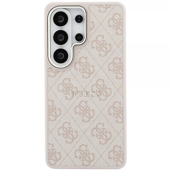 Guess Samsung Galaxy S26 Ultra Deksel 4G Embossed MagSafe Rosa