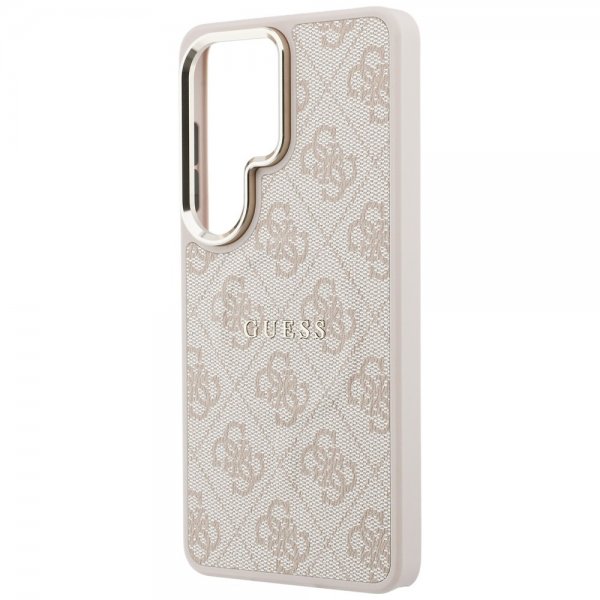 Guess Samsung Galaxy S26 Ultra Deksel 4G Embossed MagSafe Rosa