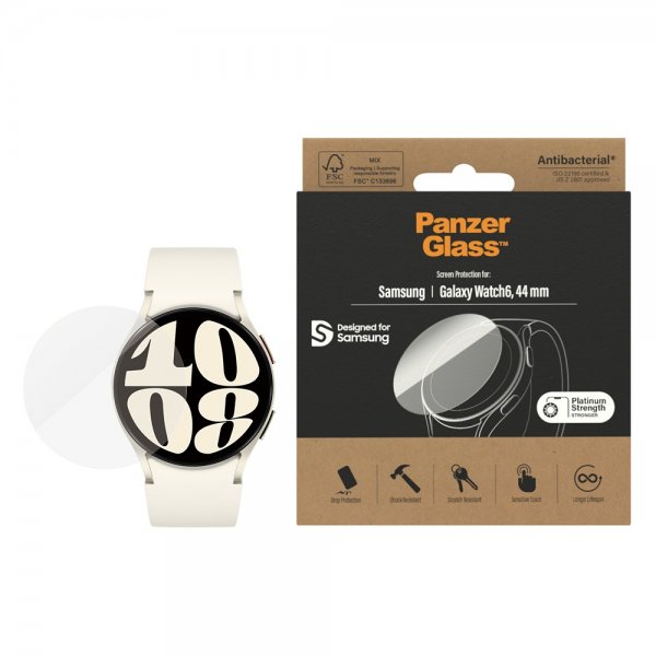 PanzerGlass Samsung Galaxy Watch 6 44mm Skjermbeskytter Glass