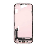 Midtramme med smådeler til iPhone 15 - rosa OEM