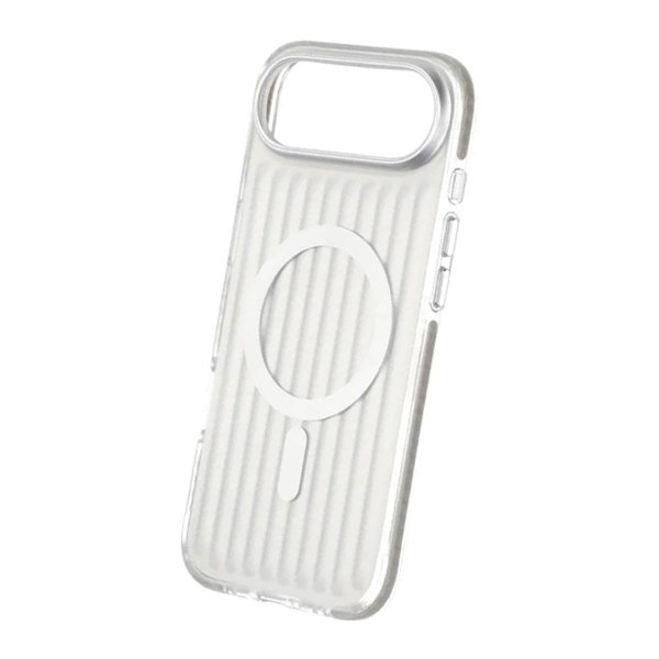 iPhone Air Deksel Korrugerte MagSafe Sølv
