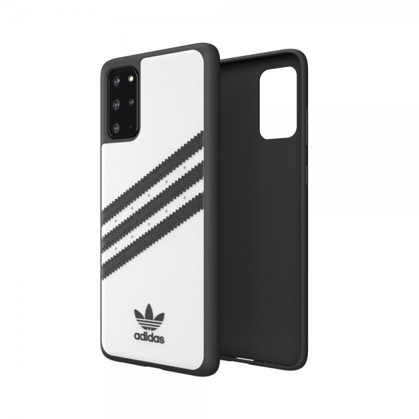 Adidas Samsung Galaxy S20 Plus Deksel OR 3 Stripes Snap Case Hvit