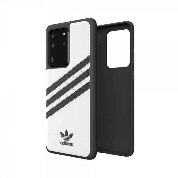 Adidas Samsung Galaxy S20 Ultra Deksel OR 3 Stripes Snap Case Hvit