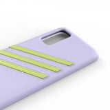 Adidas Samsung Galaxy S20 Deksel OR 3 Stripes Snap Case Lilla