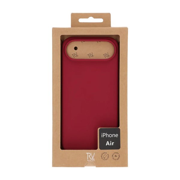 Rvelon iPhone Air Deksel Silikon MagSafe Rød