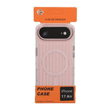 iPhone Air Deksel Korrugerte MagSafe Rosa
