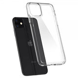 Spigen iPhone 11 Deksel Crystal Hybrid Crystal Clear