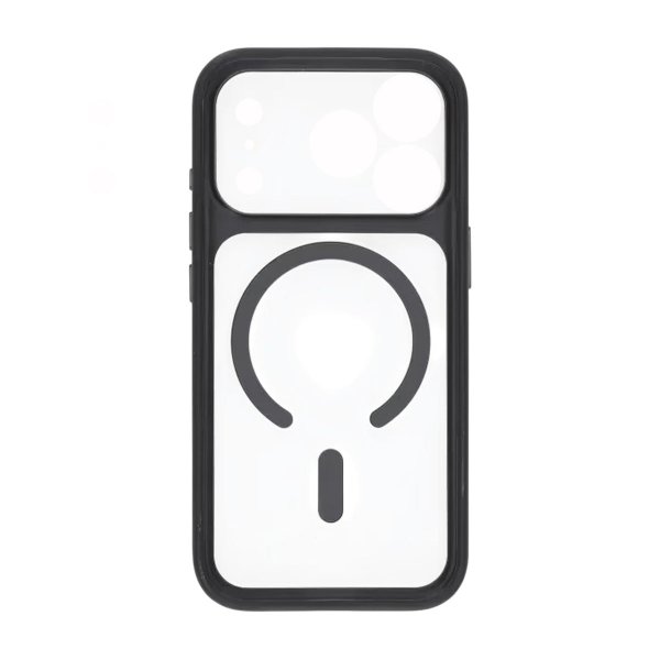 iPhone 17 Pro Deksel Kamerastøtfanger MagSafe Svart
