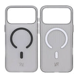 Rvelon iPhone 17 Pro Max Deksel Korrugerte MagSafe Svart