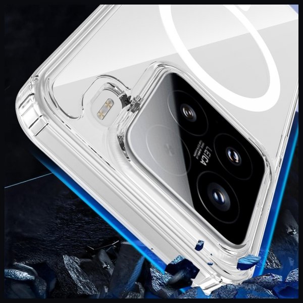 3mk Xiaomi 15 Deksel Armor MagCase Transparent