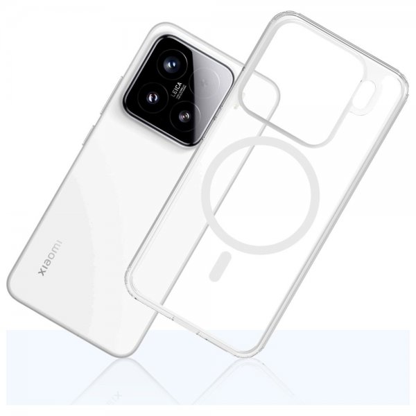 3mk Xiaomi 15 Deksel Armor MagCase Transparent