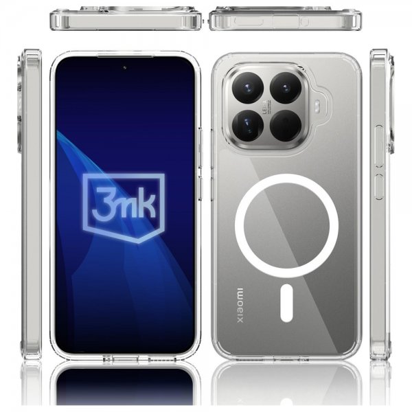 3mk Xiaomi 15T Pro Deksel Armor MagCase Transparent