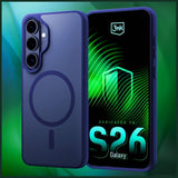 3mk Samsung Galaxy S26 Deksel Smoke MagCase Blå