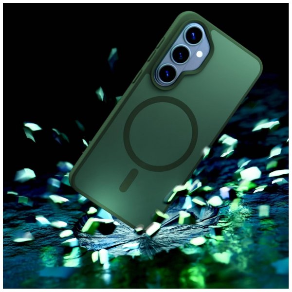 3mk Samsung Galaxy S26 Deksel Smoke MagCase Grønn
