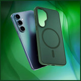 3mk Samsung Galaxy S26 Deksel Smoke MagCase Grønn