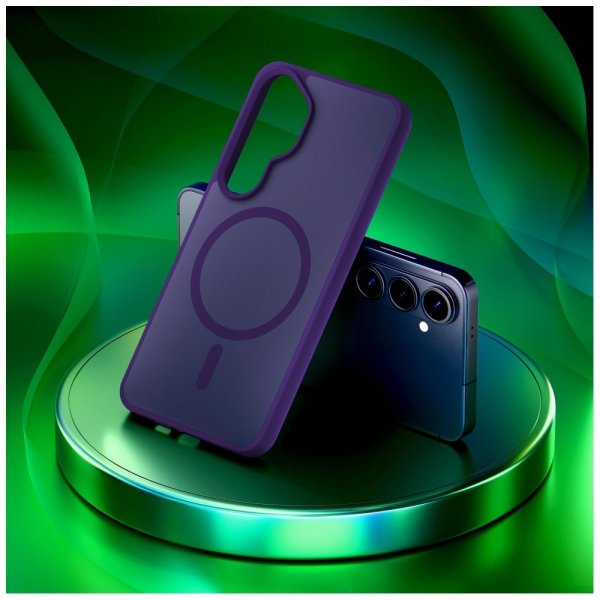 3mk Samsung Galaxy S26 Deksel Smoke MagCase Lilla
