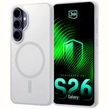 3mk Samsung Galaxy S26 Deksel Smoke MagCase Hvit