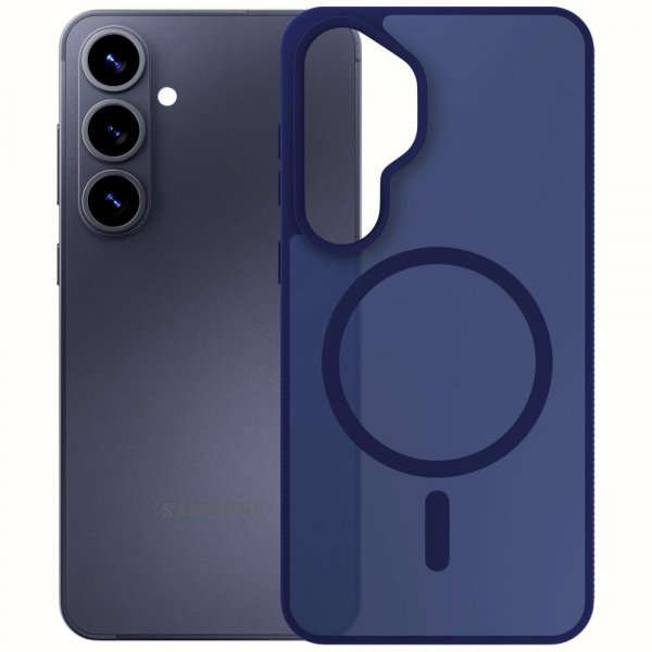 3mk Samsung Galaxy S26 Plus Deksel Smoke MagCase Blå