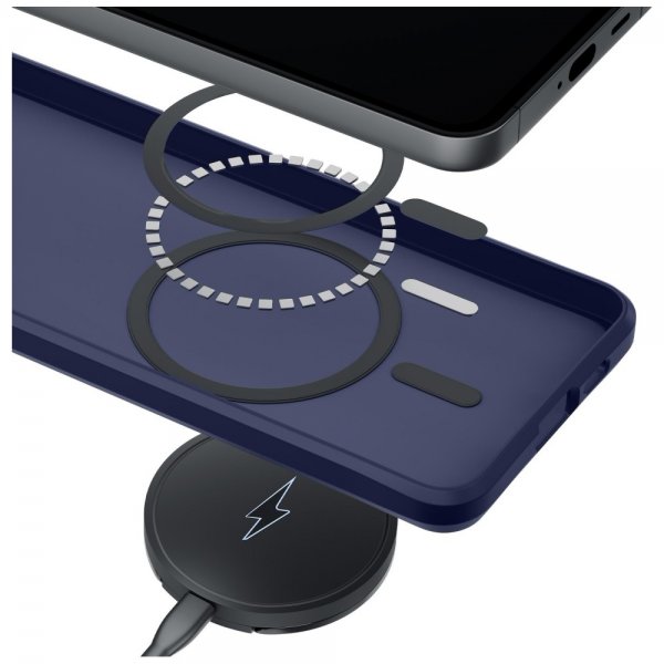3mk Samsung Galaxy S26 Plus Deksel Smoke MagCase Blå