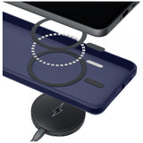 3mk Samsung Galaxy S26 Plus Deksel Smoke MagCase Blå