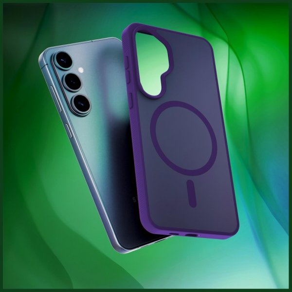 3mk Samsung Galaxy S26 Plus Deksel Smoke MagCase Lilla