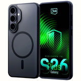 3mk Samsung Galaxy S26 Plus Deksel Smoke MagCase Svart