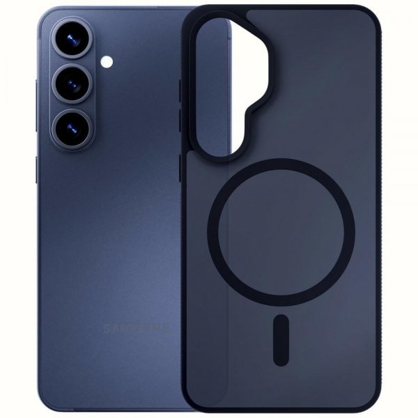 3mk Samsung Galaxy S26 Plus Deksel Smoke MagCase Svart