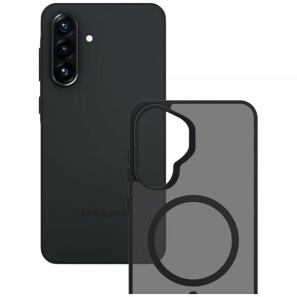 3mk Samsung Galaxy A37 Deksel Smoke MagCase Svart