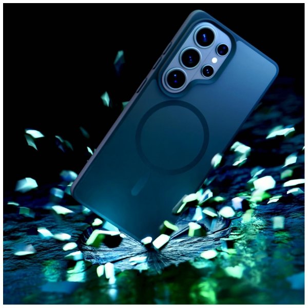 3mk Samsung Galaxy S26 Ultra Deksel Smoke MagCase Svart