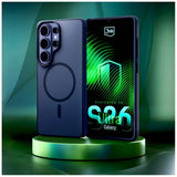 3mk Samsung Galaxy S26 Ultra Deksel Smoke MagCase Svart