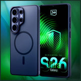 3mk Samsung Galaxy S26 Ultra Deksel Smoke MagCase Svart