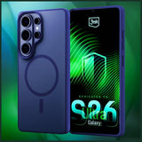 3mk Samsung Galaxy S26 Ultra Deksel Smoke MagCase Blå