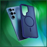 3mk Samsung Galaxy S26 Ultra Deksel Smoke MagCase Blå