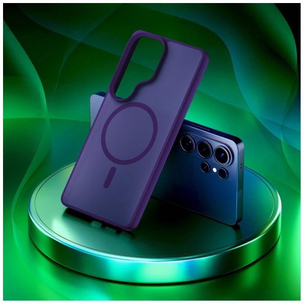 3mk Samsung Galaxy S26 Ultra Deksel Smoke MagCase Lilla