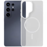 3mk Samsung Galaxy S26 Ultra Deksel Smoke MagCase Hvit