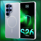 3mk Samsung Galaxy S26 Ultra Deksel Smoke MagCase Hvit