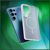 3mk Samsung Galaxy S26 Ultra Deksel Smoke MagCase Hvit