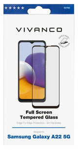 Vivanco Samsung Galaxy A22 5G Skjermbeskytter Full Screen