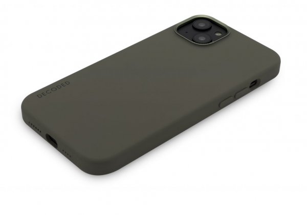 Decoded iPhone 14 Plus Deksel Silicone Backcover Olive