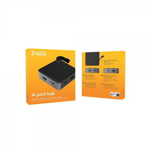 Zagg 4-port Hub