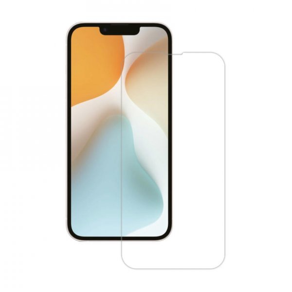 Vivanco iPhone 16e/17e Skjermbeskytter Herdet Beskyttelsesglass 9H