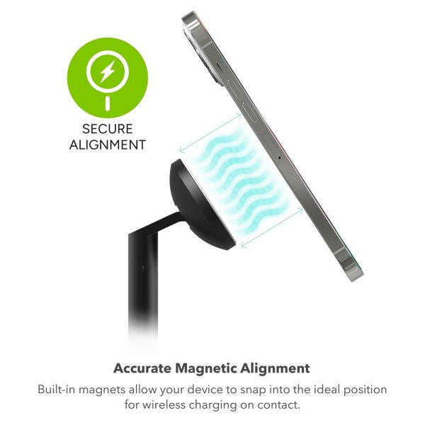 Mophie Trådløs lader 3-in-1 Extendable Stand MagSafe