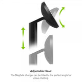 Mophie Trådløs lader 3-in-1 Extendable Stand MagSafe