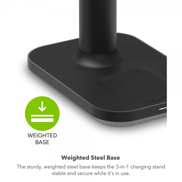 Mophie Trådløs lader 3-in-1 Extendable Stand MagSafe
