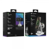Mophie Snap+ 3-in-1 Wireless Charge Stand Qi2 MagSafe Hvit