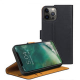 Xqisit iPhone 12/iPhone 12 Pro Etui Slim Wallet SelecTion Svart