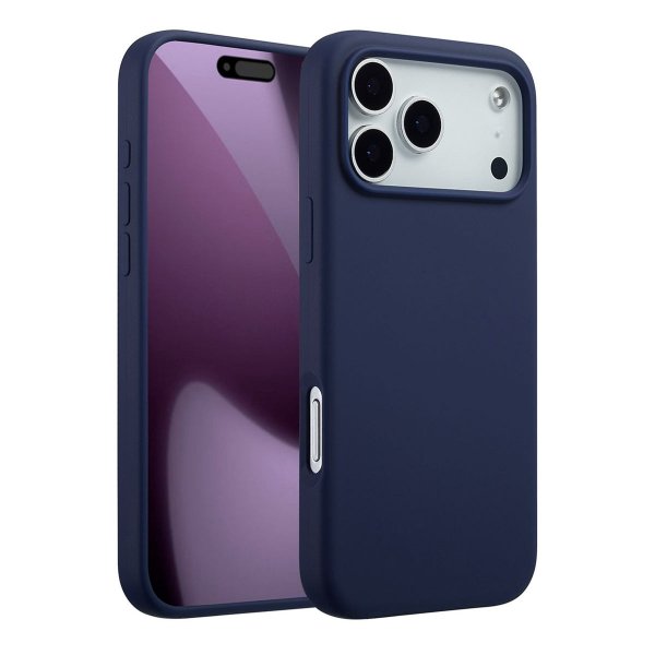 Rvelon iPhone 17 Pro Deksel Silikon MagSafe Blå