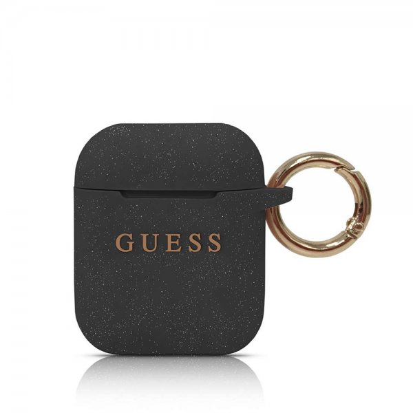 Guess AirPods (1/2) Deksel med Logo Svart